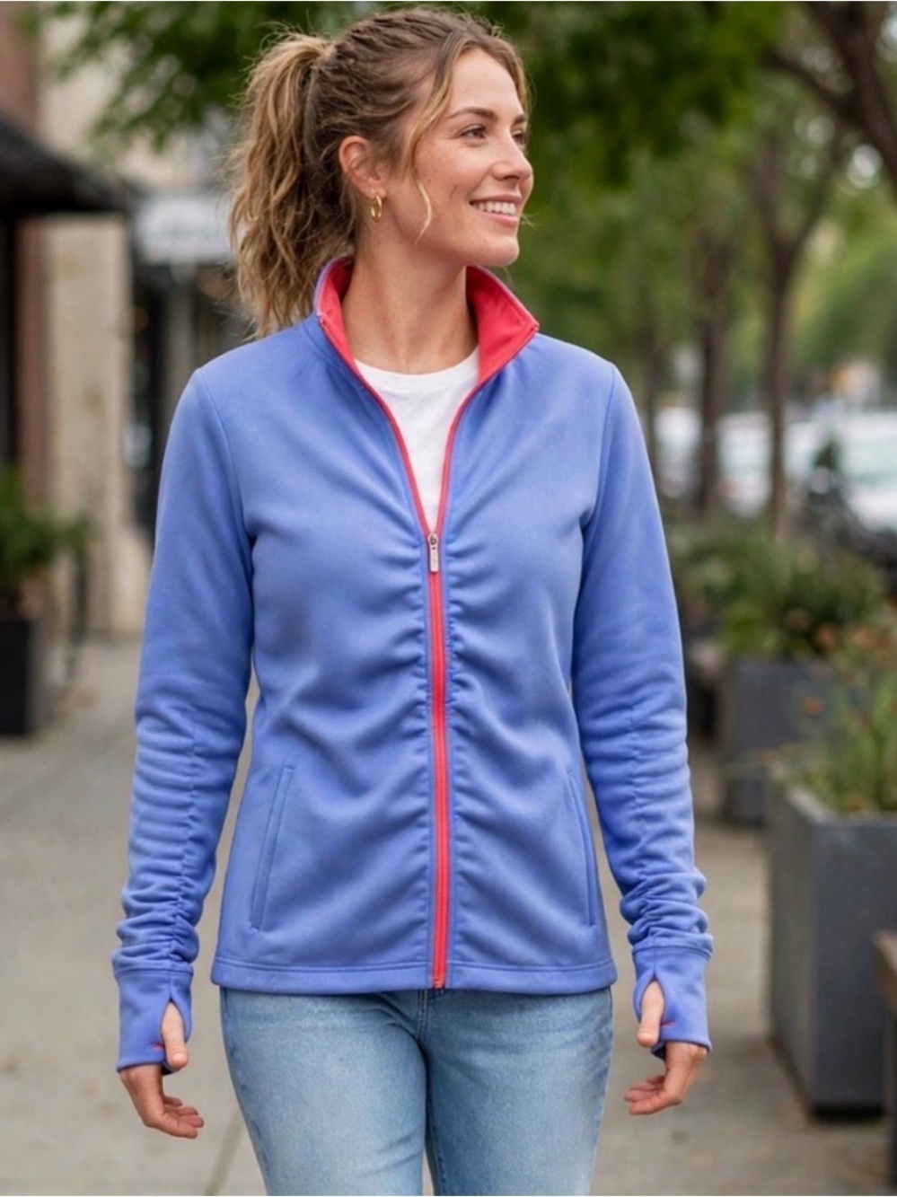 Emily B Style L-1141 — Ladies Full Zip Jacket